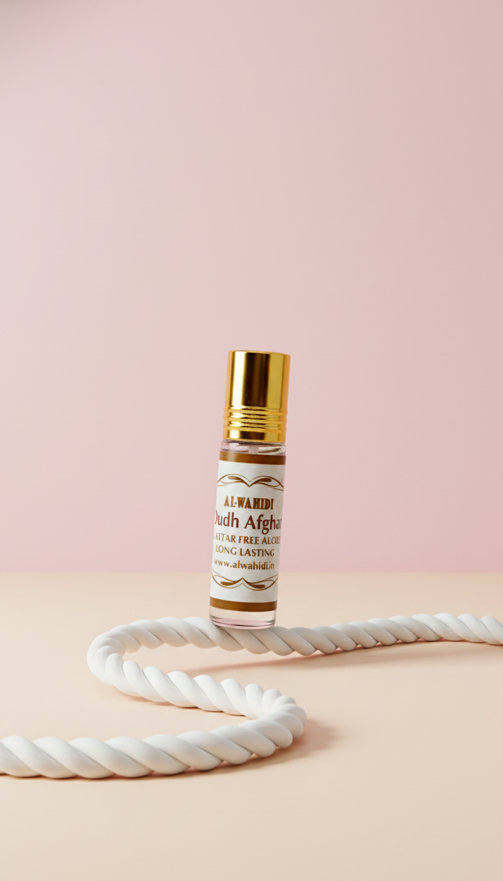 Oudh Afghan Premium Attar by AL WAHIDI – Alcohol-Free & Long Lasting