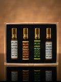 AL WAHIDI Classic Attar Combo (4 Scents) – Alcohol-Free & Long Lasting