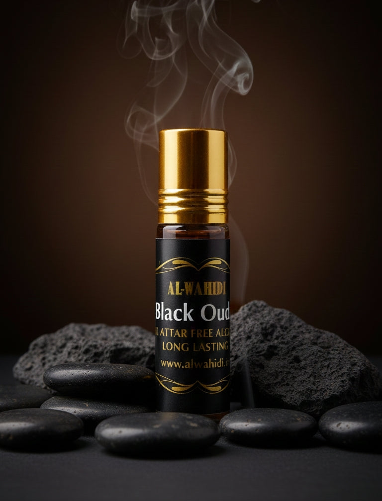 AL WAHIDI – Black Oudh Premium Attar (Long-Lasting Fragrance)