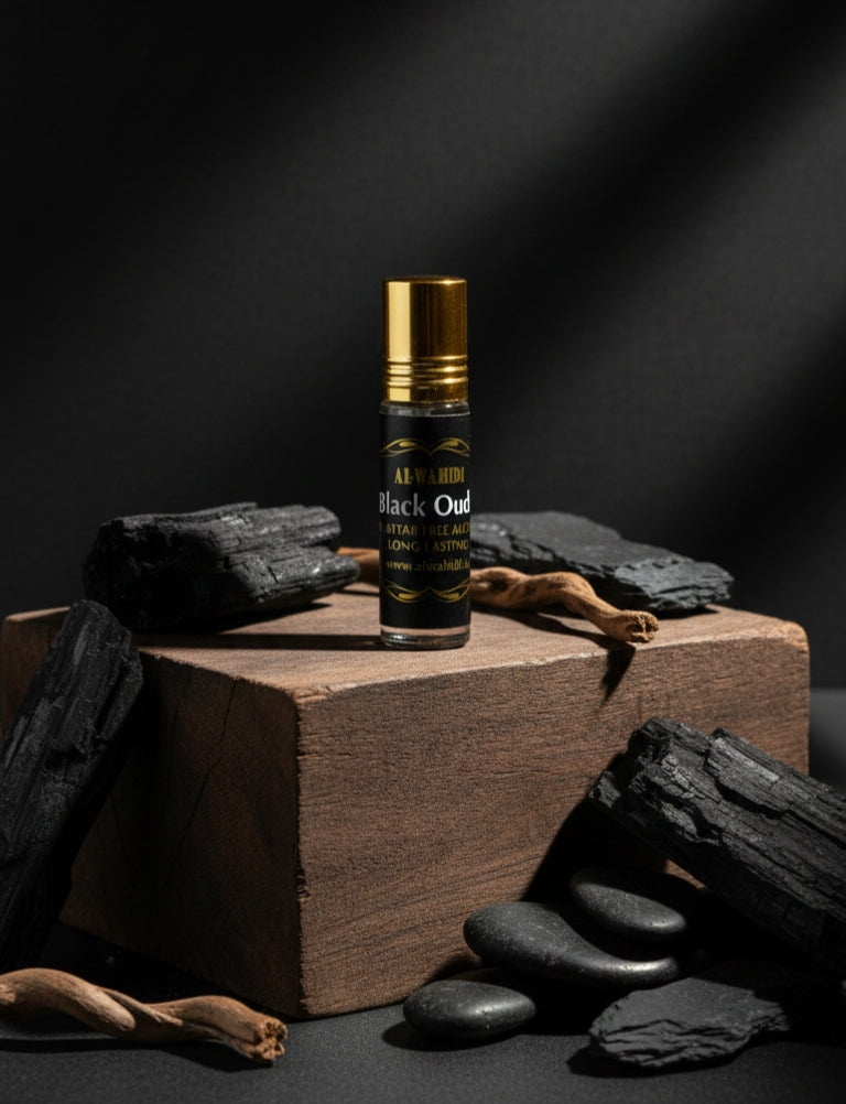 AL WAHIDI – Black Oudh Premium Attar (Long-Lasting Fragrance)