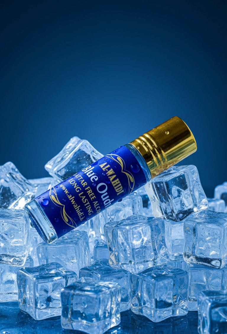 AL WAHIDI Luxury Blue Oudh Attar – Long Lasting & Fresh