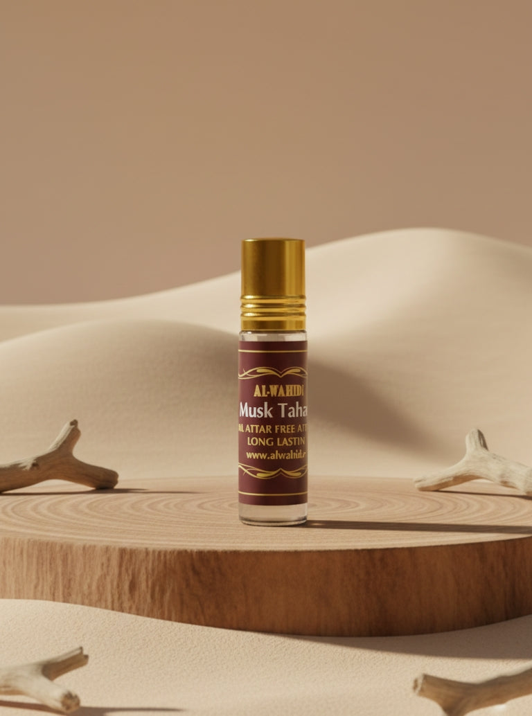 AL WAHIDI – Musk Tahara Attar (Alcohol-Free, Long Lasting)