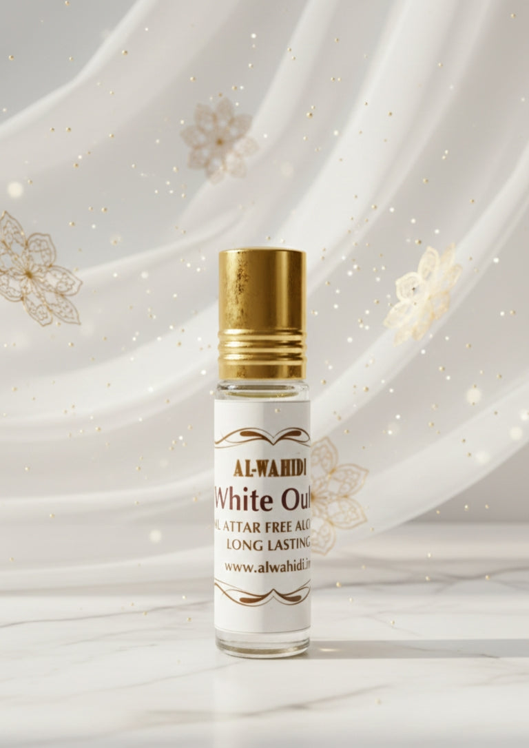 AL WAHIDI White Oudh Attar – Long Lasting Alcohol-Free
