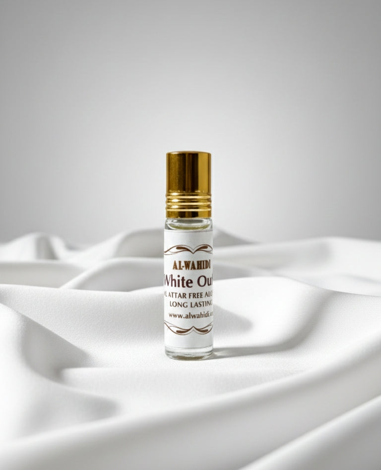 AL WAHIDI White Oudh Attar – Long Lasting Alcohol-Free