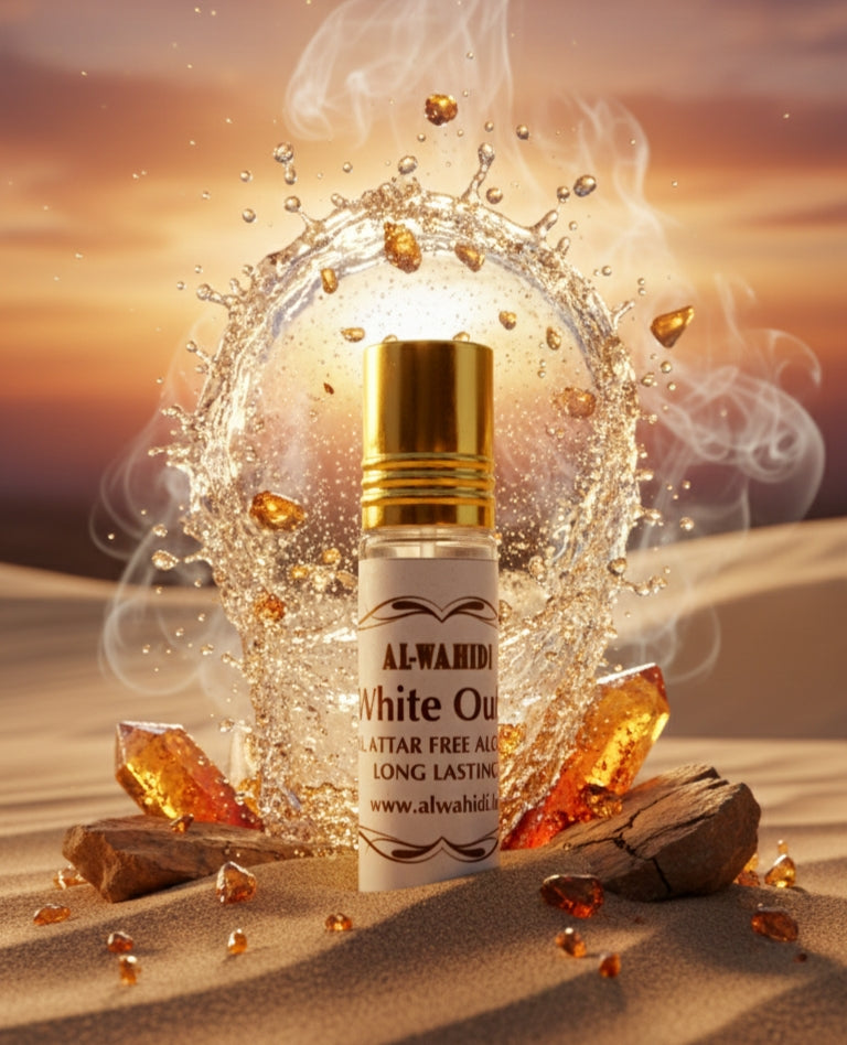 AL WAHIDI White Oudh Attar – Long Lasting Alcohol-Free