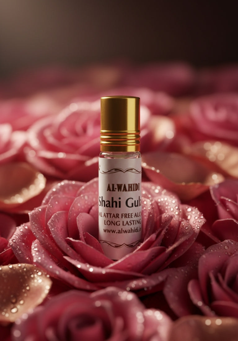 AL WAHIDI Shahi Gulab Attar – Premium Rose Fragrance 6ML