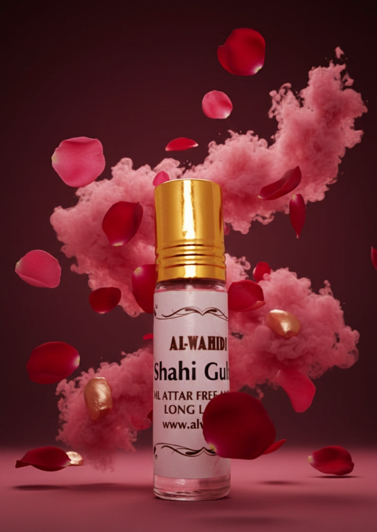 AL WAHIDI Shahi Gulab Attar – Premium Rose Fragrance 6ML