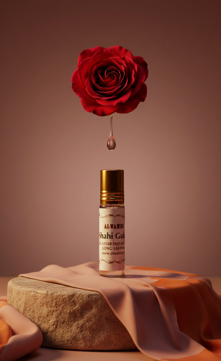 AL WAHIDI Shahi Gulab Attar – Premium Rose Fragrance 6ML