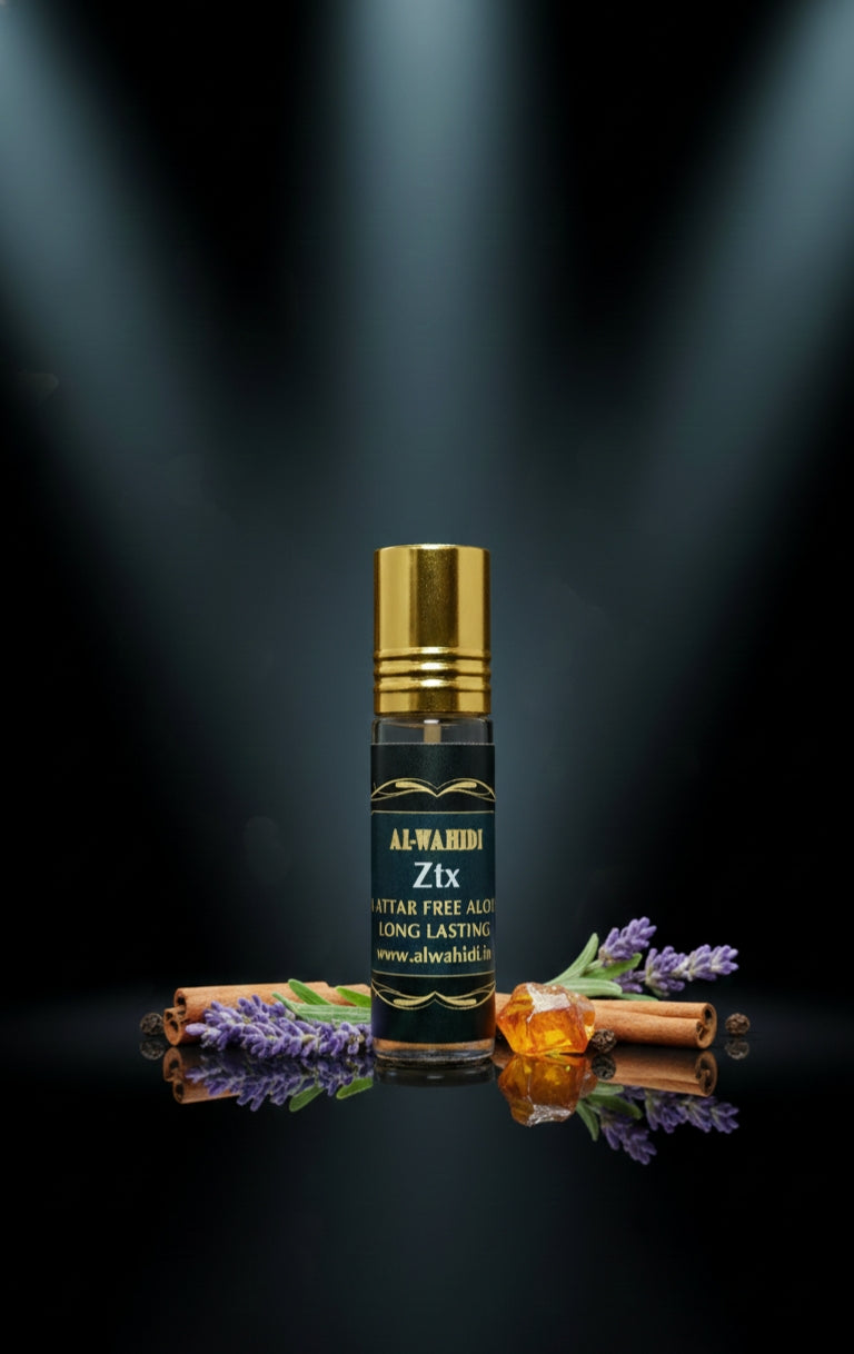 AL WAHIDI ZTX Attar – Luxury Long-Lasting Non-Alcoholic Perfume 6ML