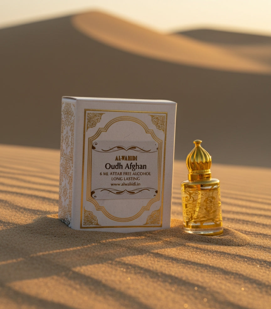 Oudh Afgan Attar – Premium Alcohol Free Perfume by AL WAHIDI 12ML