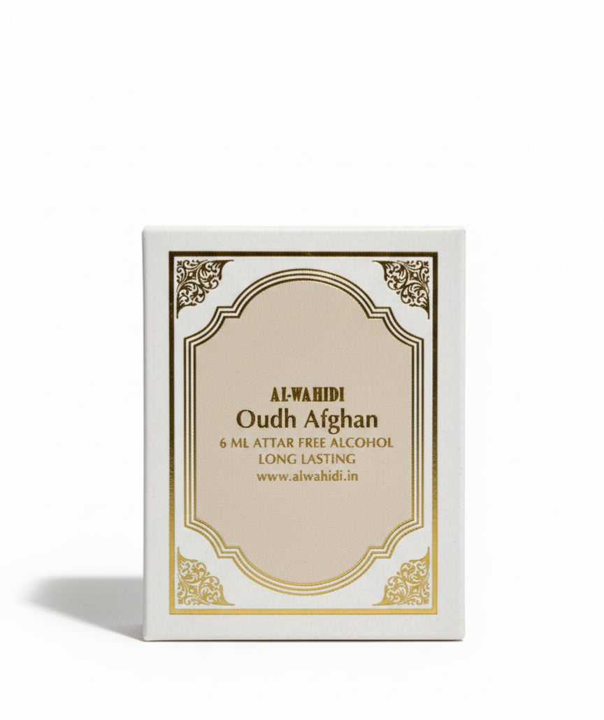 Oudh Afgan Attar – Premium Alcohol Free Perfume by AL WAHIDI 12ML