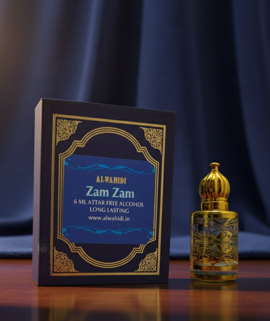 AL WAHIDI Zam Zam Attar – Alcohol Free Long Lasting Itar (13ml)