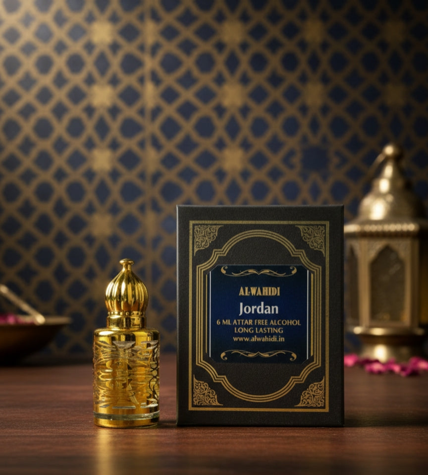 AL WAHIDI Jordan Attar – Alcohol Free Long Lasting Fragrance (13ml)