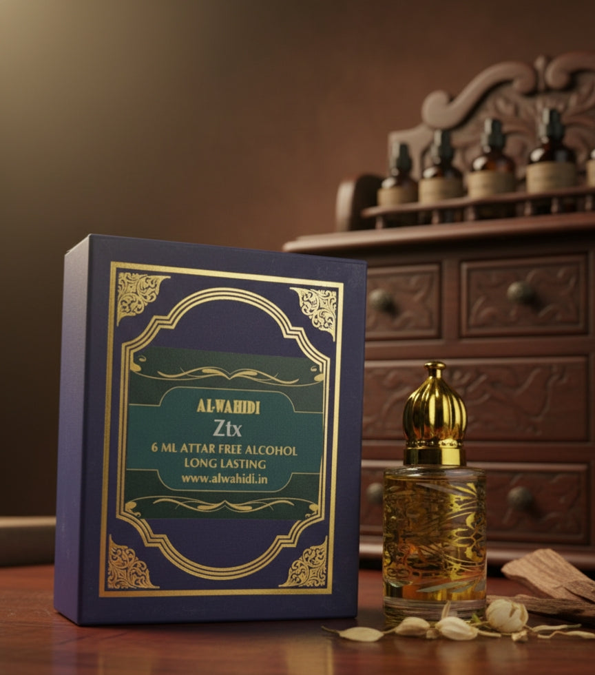 ZTX Attar – Long Lasting Fragrance by AL WAHIDI (13ML ATTAR)