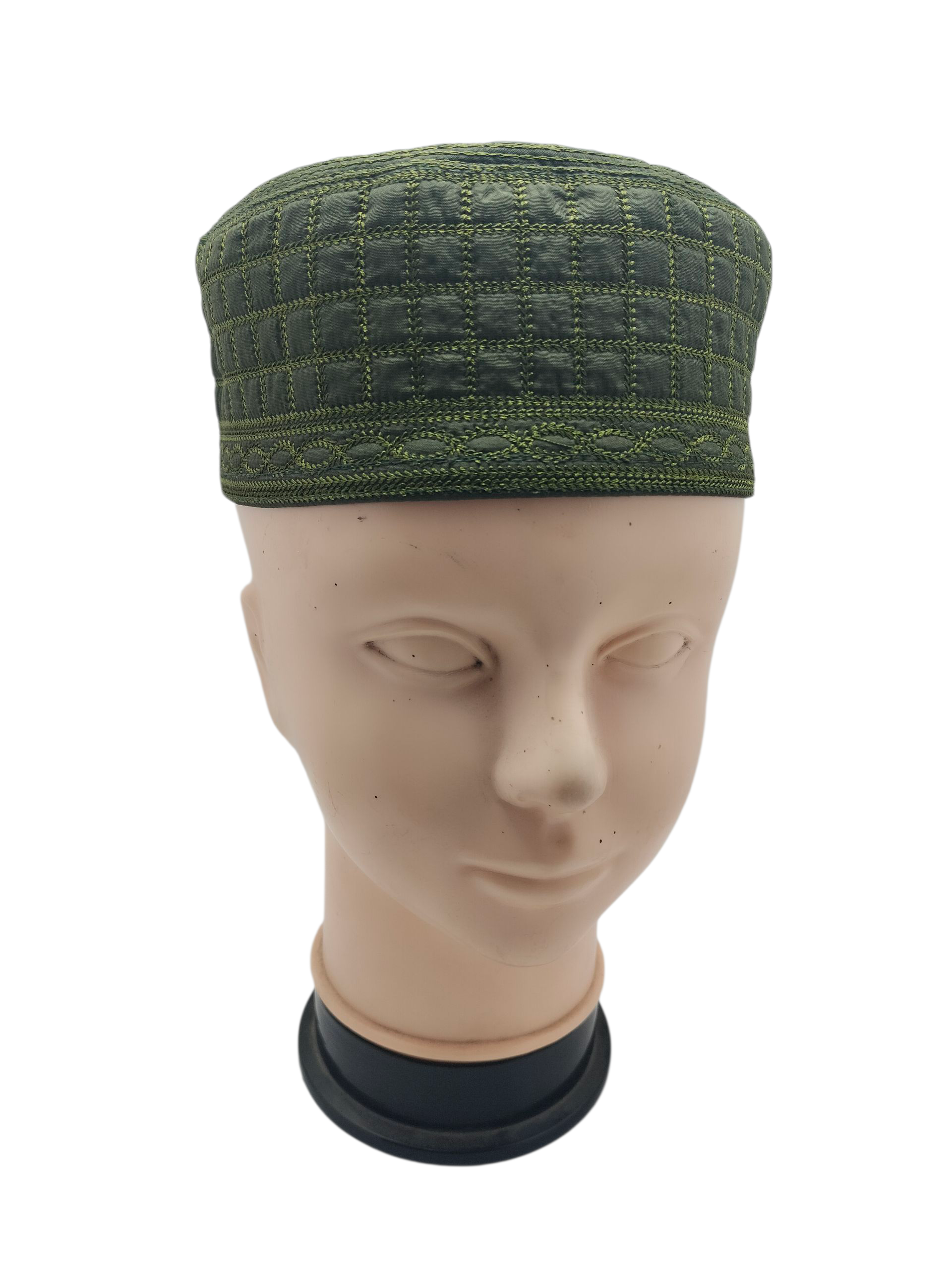 Premium Green Islamic Cap – AL WAHIDI