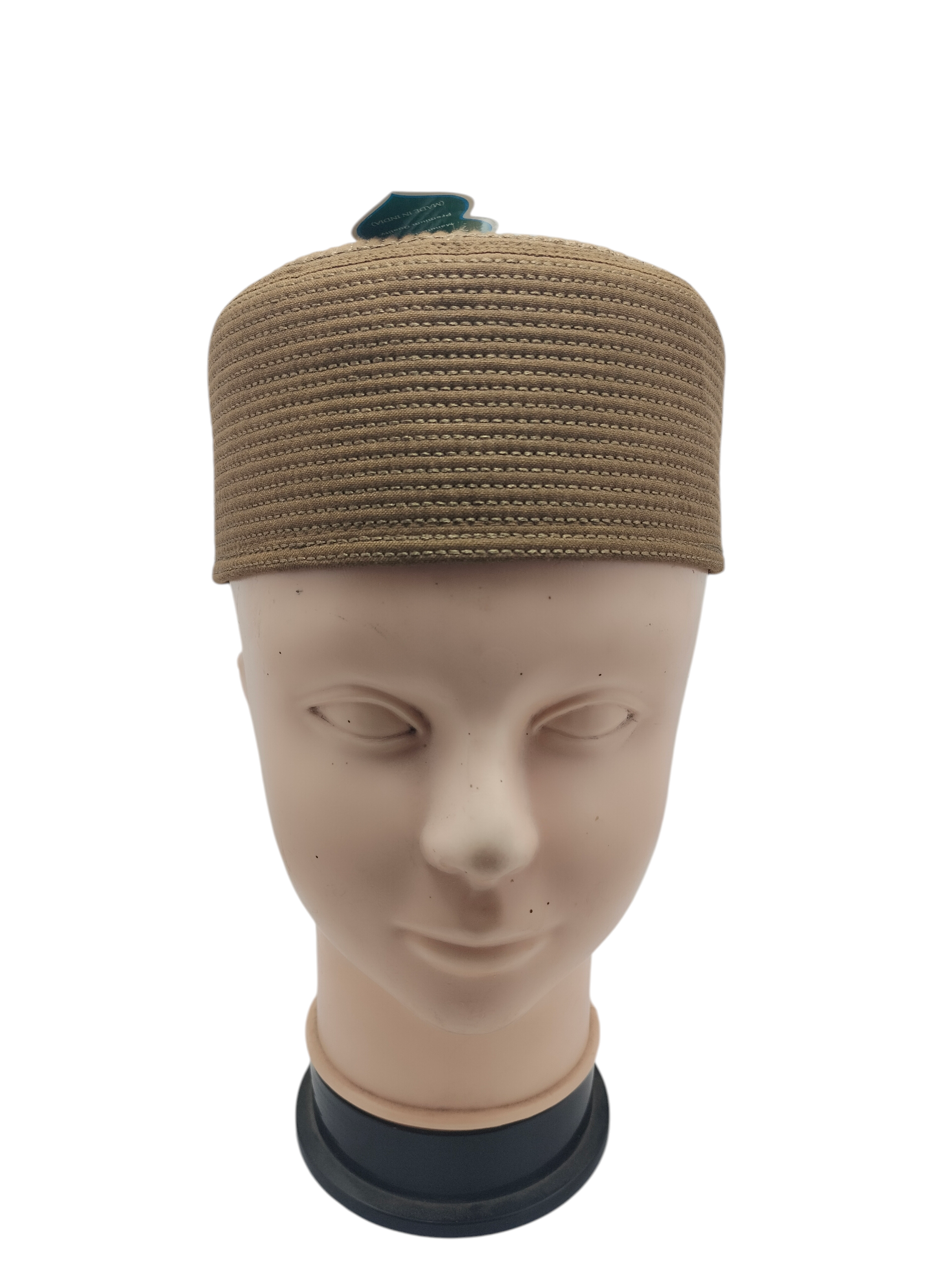 Premium Muslim Topi by Sunnat Cap – Brown Color By AL WAHIDI