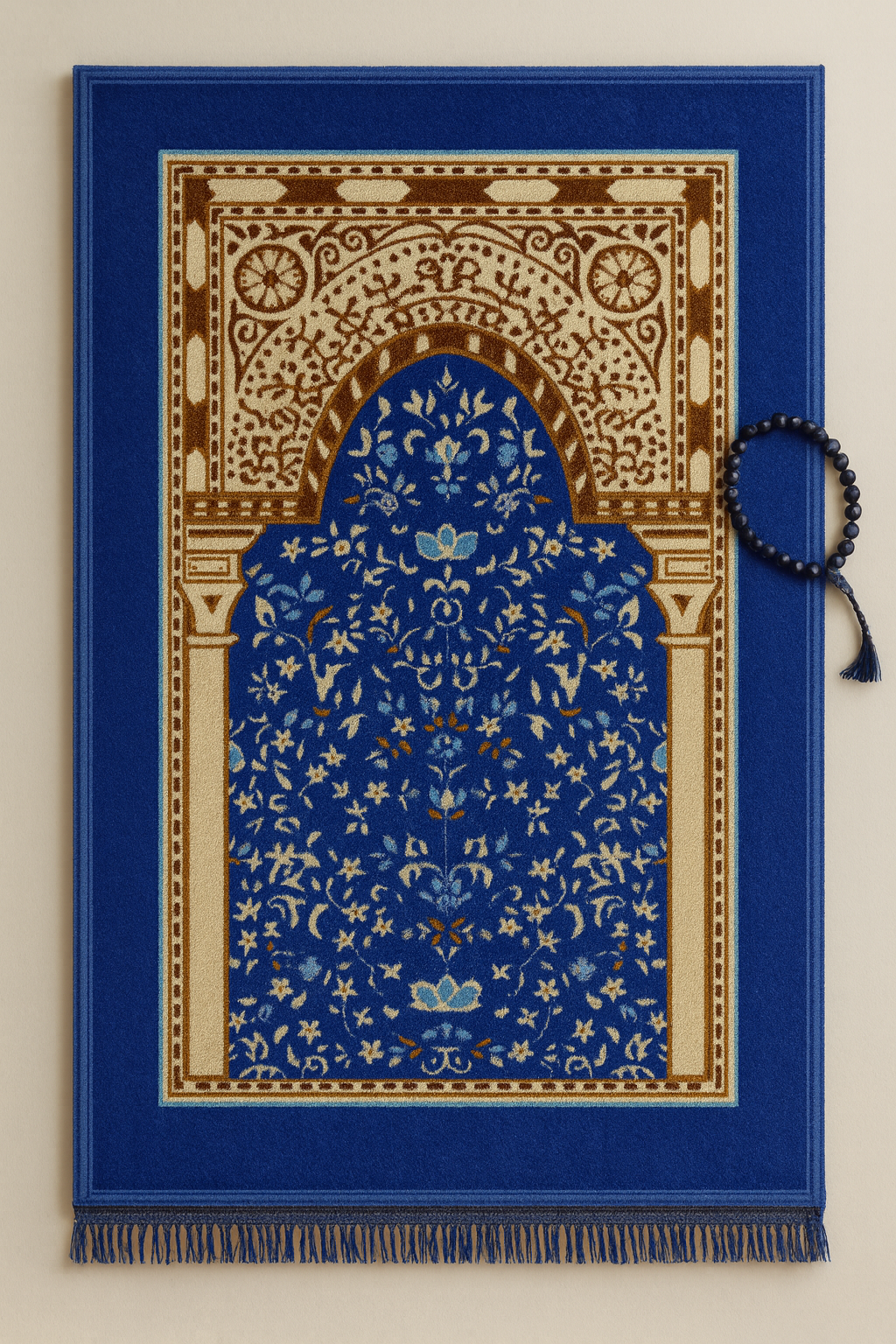 AL WAHIDI Luxury Mihrab Design Prayer Mat